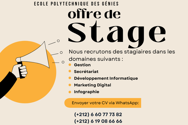 offre de stage