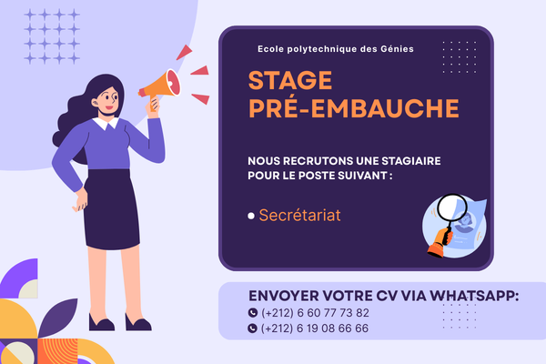 stage pré embauche secrétaire